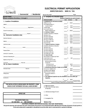 city of lowell online permitting.